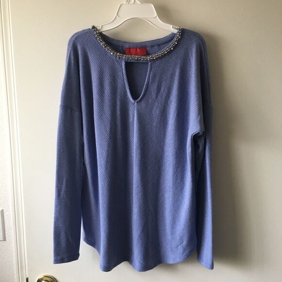 Jennifer Lopez Cut Out Dolman Top size S - Picture 1 of 6